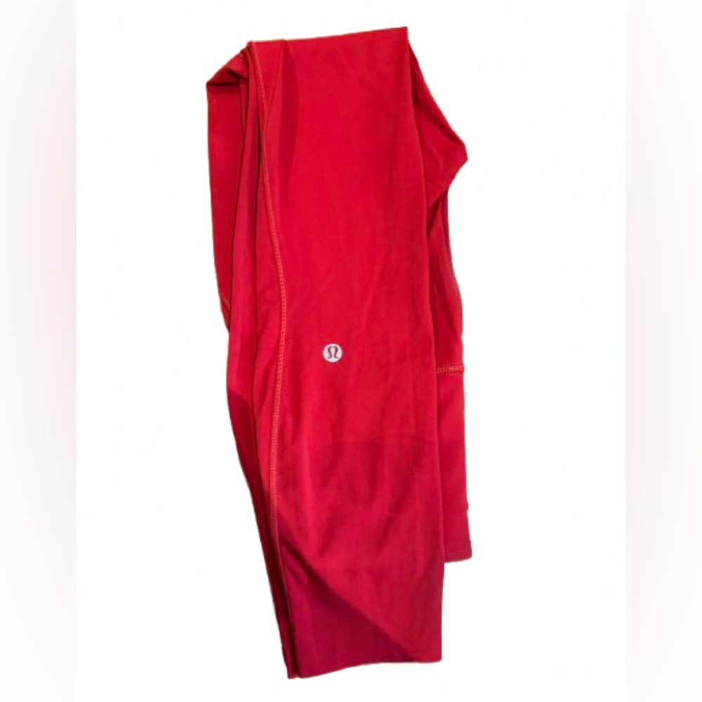 Lululemon Red Leggings